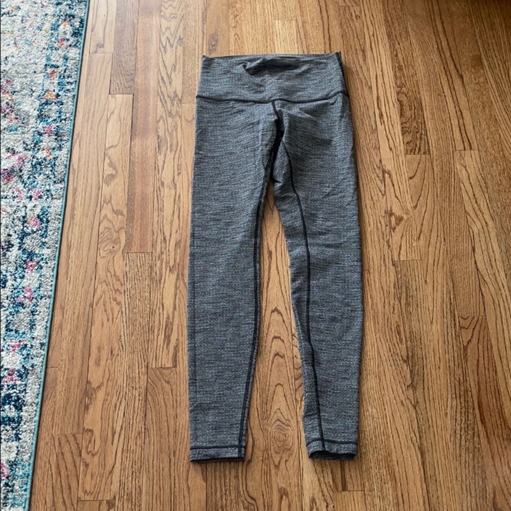 Lululemon High Waist Heathered Leggings
